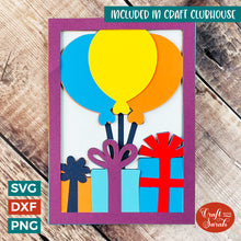 Load image into Gallery viewer, Happy Birthday Popout Card SVG Cut File