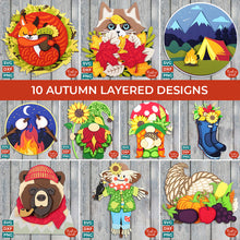 Load image into Gallery viewer, AUTUMN MEGA BUNDLE: Huge collection of Autumn Themed Cutting Files