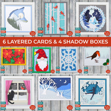 Load image into Gallery viewer, WINTER MEGA BUNDLE: Huge collection of Winter Themed Cutting Files