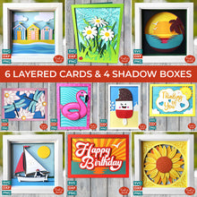 Load image into Gallery viewer, SUMMER MEGA BUNDLE: Huge collection of Summer Themed Cutting Files