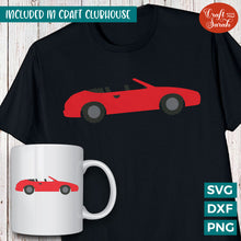 Load image into Gallery viewer, Convertible Car SVG | Vinyl Version
