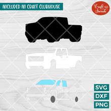 Load image into Gallery viewer, Pickup Truck SVG | Vinyl Version