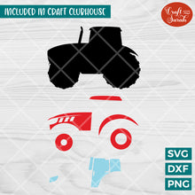 Load image into Gallery viewer, Tractor SVG | Vinyl Version