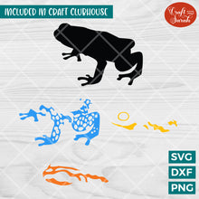Load image into Gallery viewer, Poison Dart Frog SVG | Vinyl Version