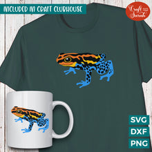 Load image into Gallery viewer, Poison Dart Frog SVG | Vinyl Version