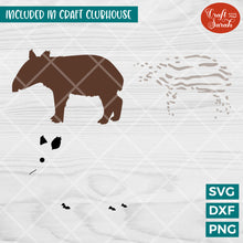 Load image into Gallery viewer, Tapir Baby SVG | Vinyl Version