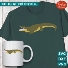 Load image into Gallery viewer, Crocodile SVG | Vinyl Version
