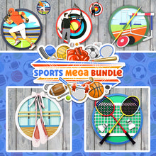 Load image into Gallery viewer, Sports Mega Bundle (60 designs!)
