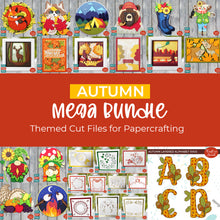 Load image into Gallery viewer, AUTUMN MEGA BUNDLE: Huge collection of Autumn Themed Cutting Files
