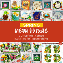Load image into Gallery viewer, SPRING MEGA BUNDLE: Huge collection of Spring Themed Cutting Files
