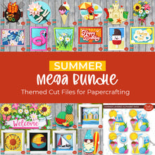 Load image into Gallery viewer, SUMMER MEGA BUNDLE: Huge collection of Summer Themed Cutting Files
