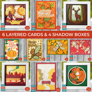 AUTUMN MEGA BUNDLE: Huge collection of Autumn Themed Cutting Files