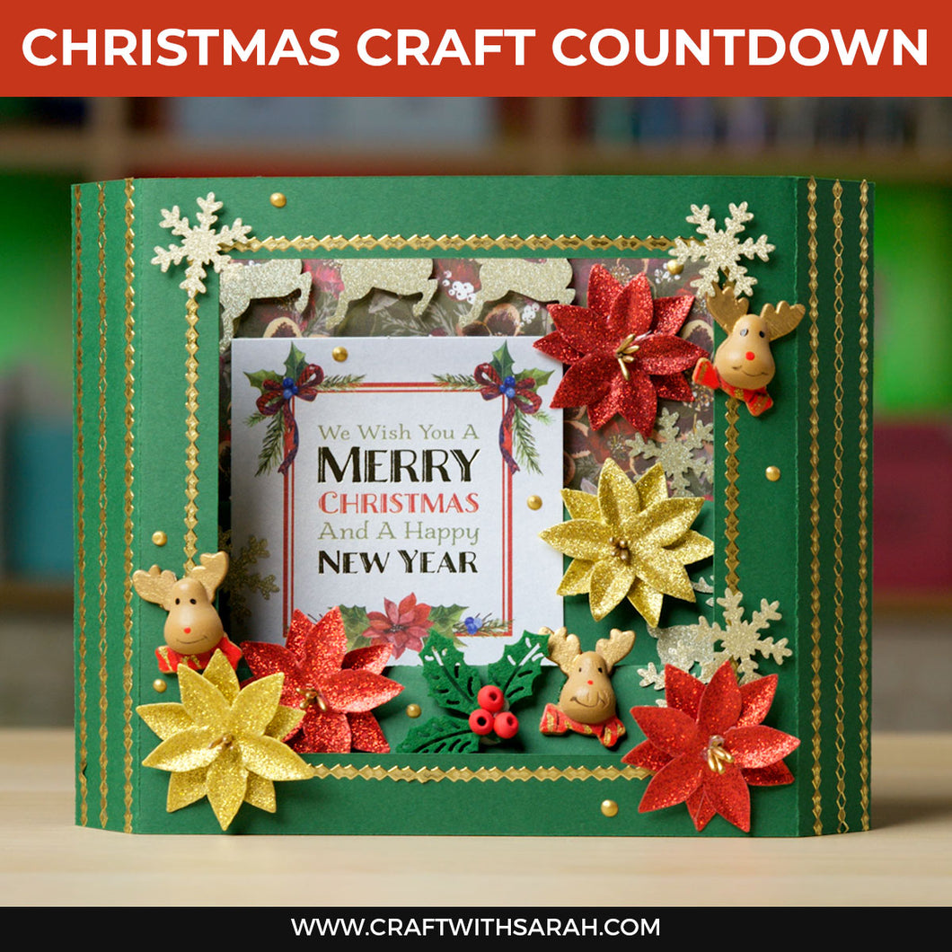Concertina Window Card SVG | 3D Greetings Card Cutting Files