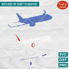 Load image into Gallery viewer, Airplane SVG | Vinyl Version
