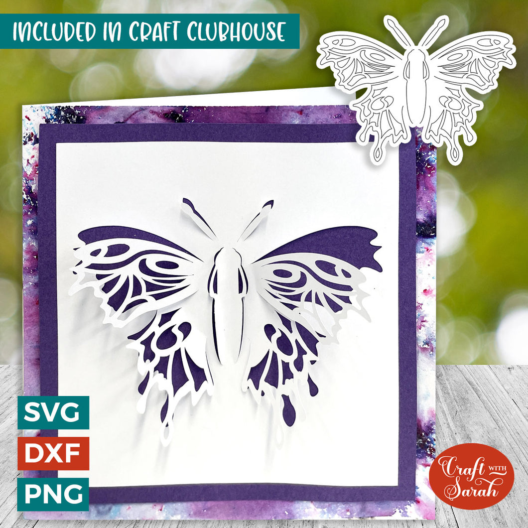 Popout Butterfly Card | 