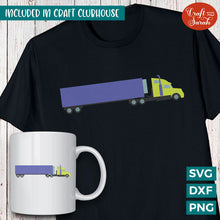 Load image into Gallery viewer, Articulated Lorry SVG | Vinyl Version
