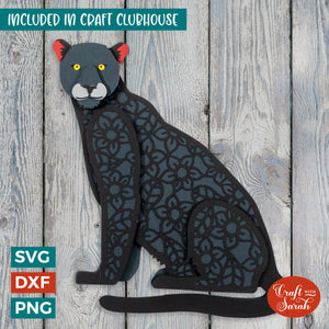 Puma SVG | 3D Puma Cat SVG