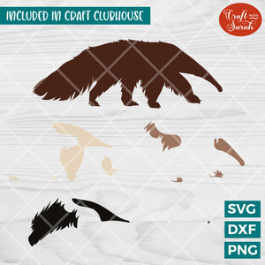 Anteater SVG | Vinyl Version