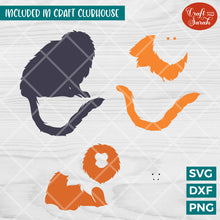 Load image into Gallery viewer, Golden Tamarin SVG | Vinyl Version
