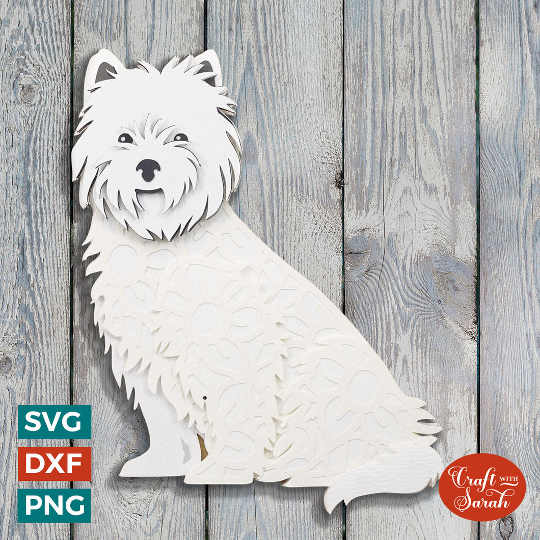 Westie SVG | Westie Cutting File