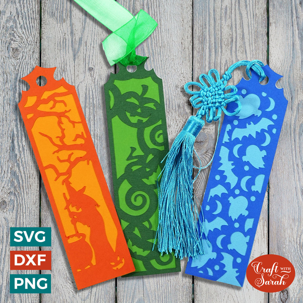 Halloween Bookmarks | Spooky DIY Bookmarks